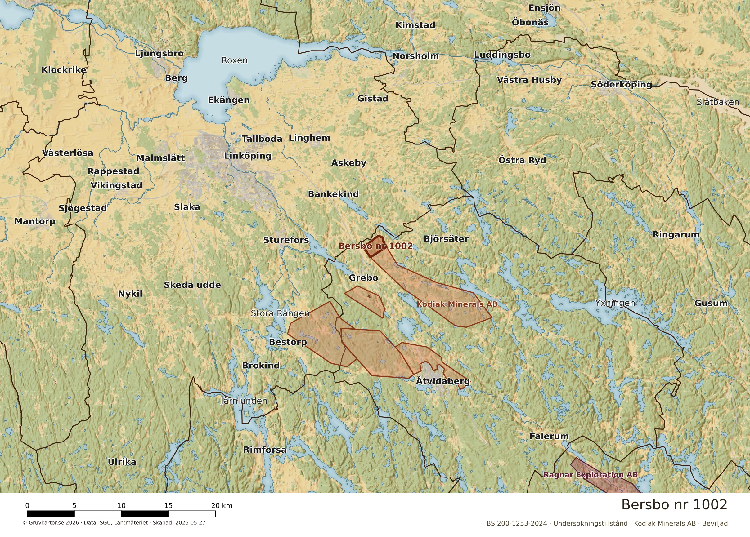 Översiktskarta över Bersbo nr 1002 i sitt landskap