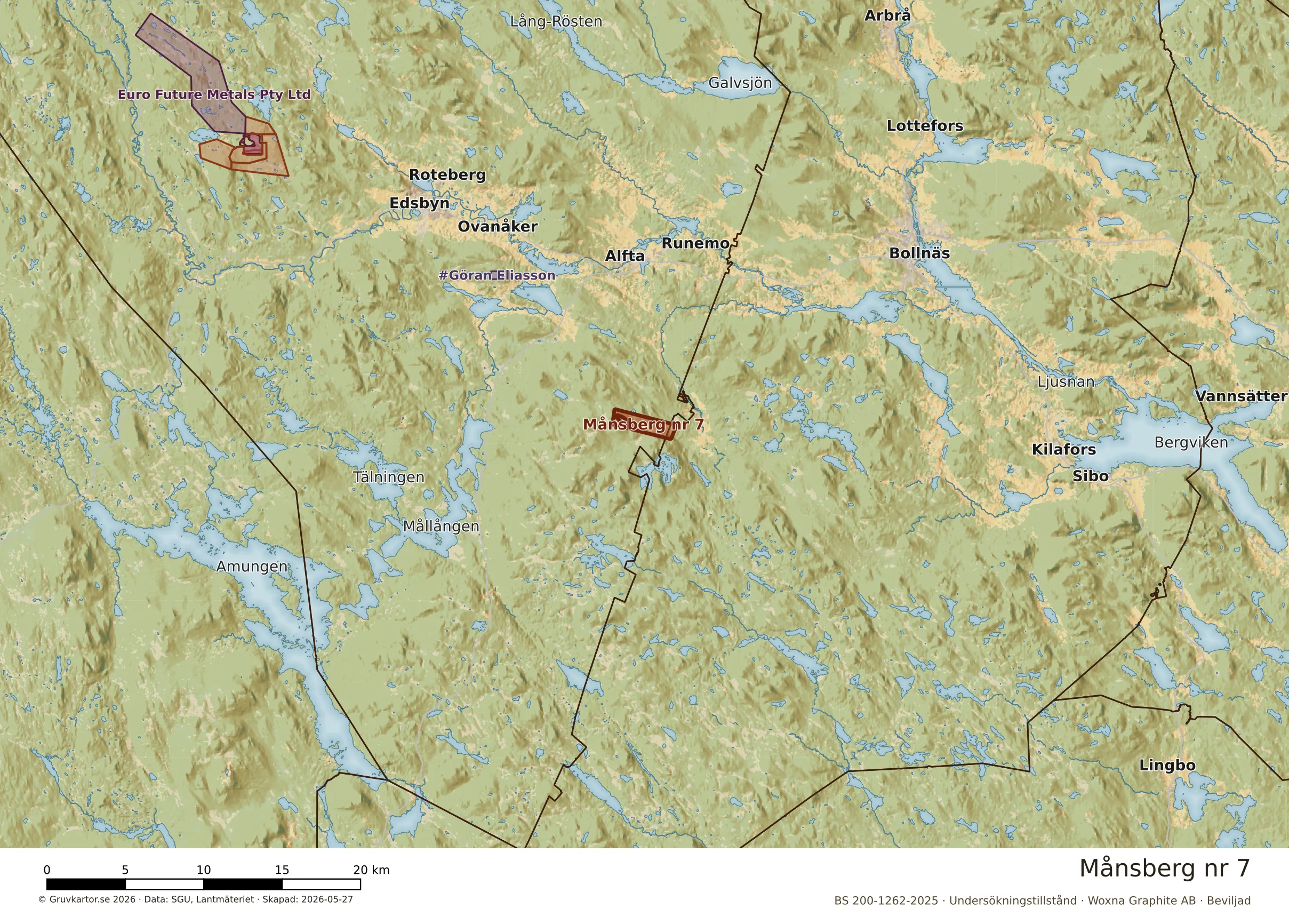Översiktskarta över Månsberg nr 7 i sitt landskap