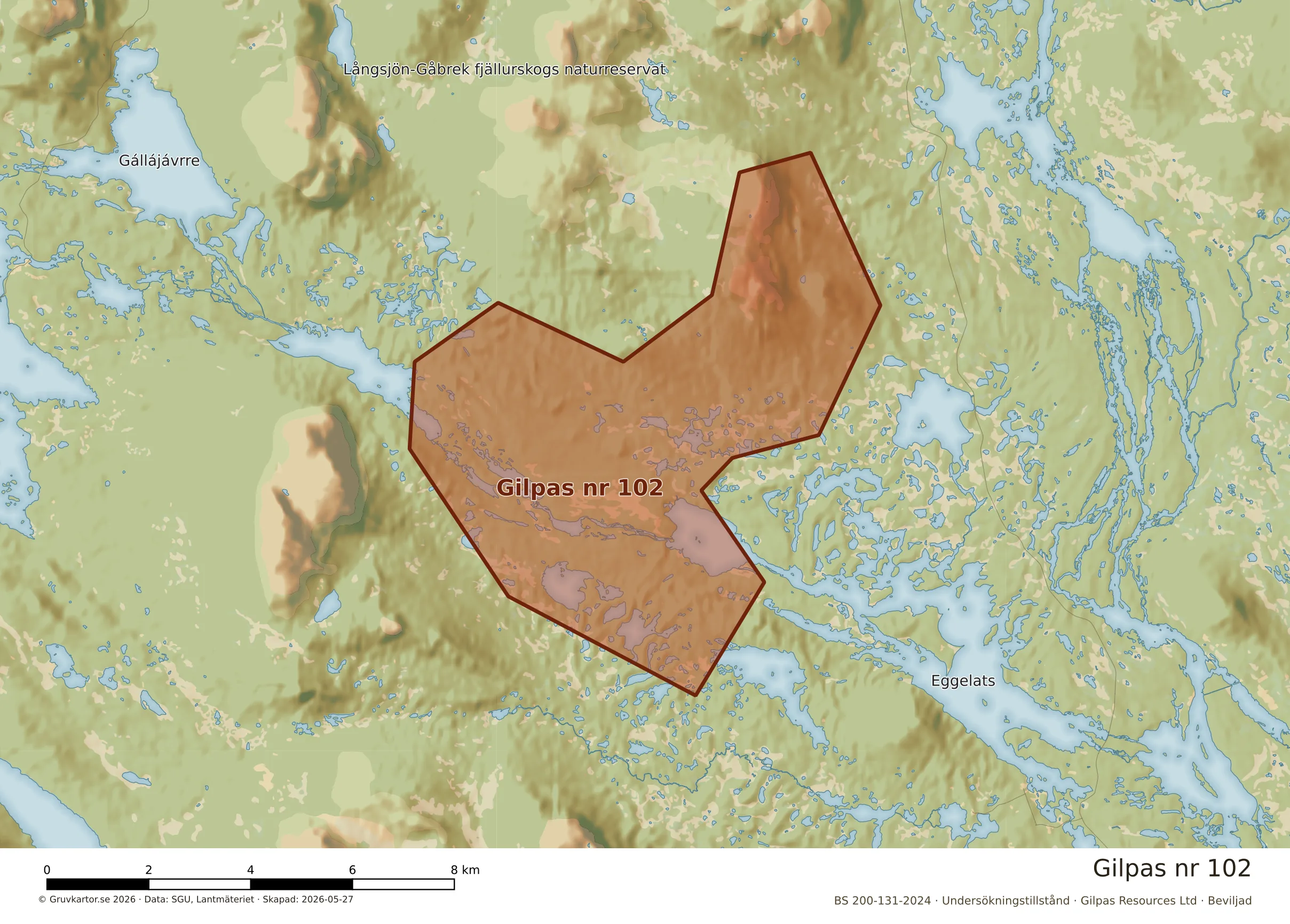 Närkarta över Gilpas nr 102