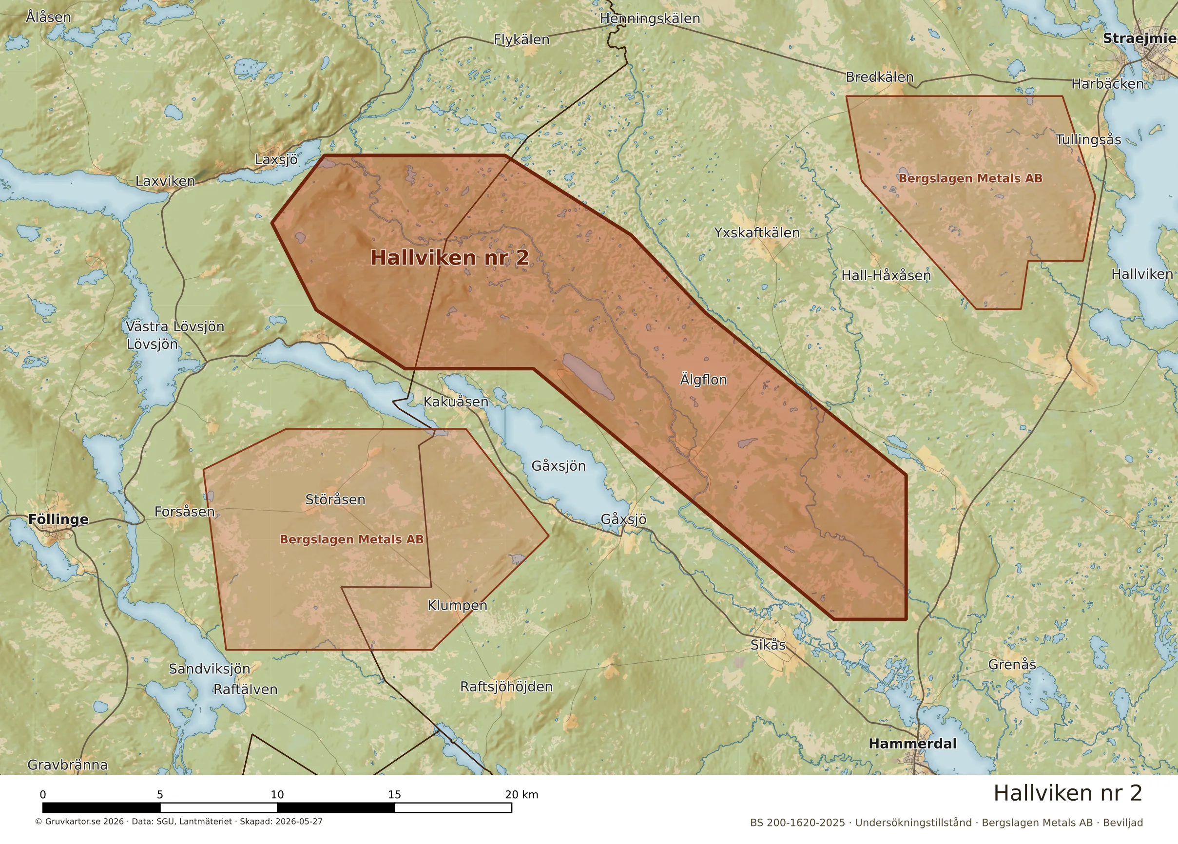 Närkarta över Hallviken nr 2