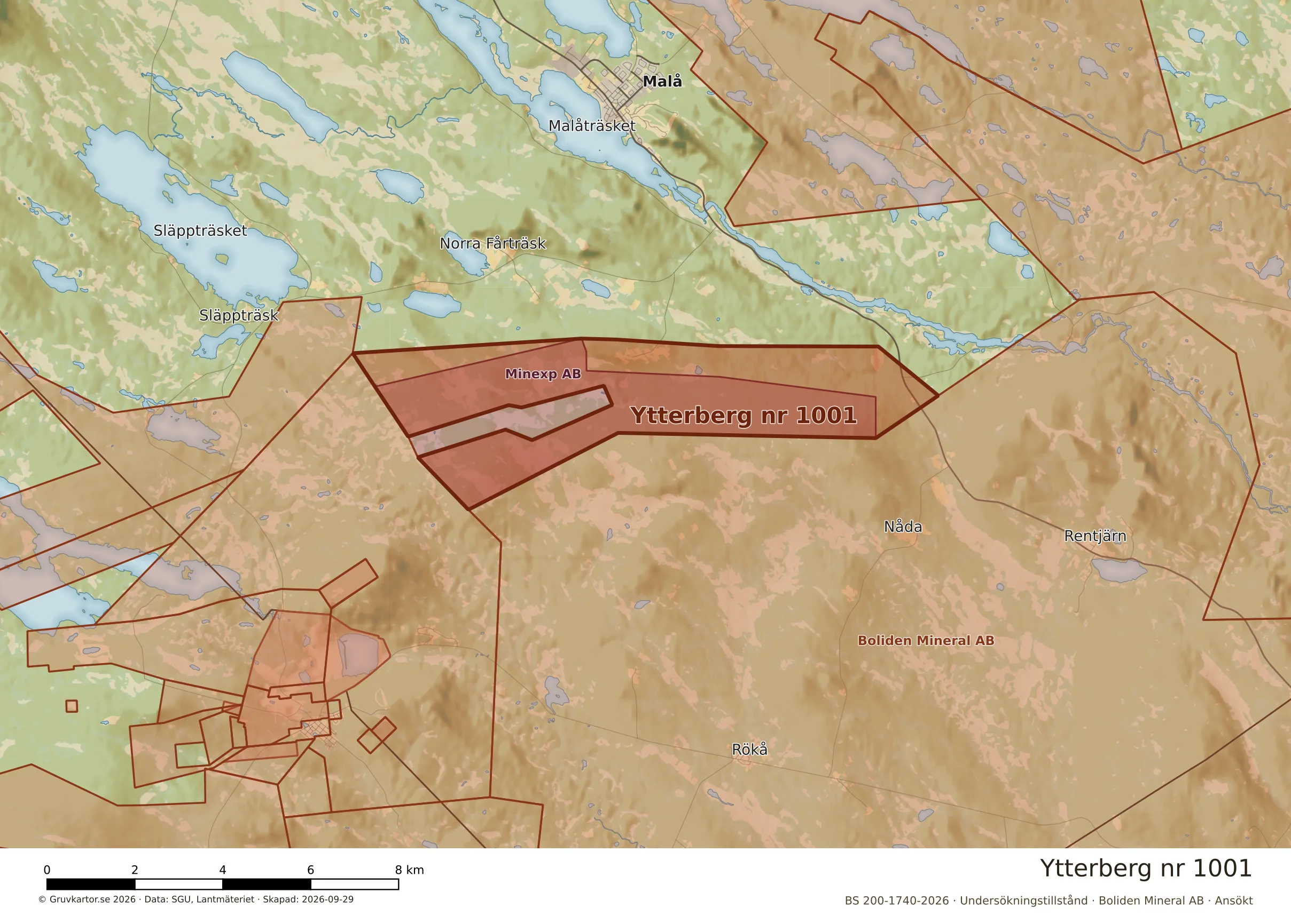 Närkarta över Ytterberg nr 1001