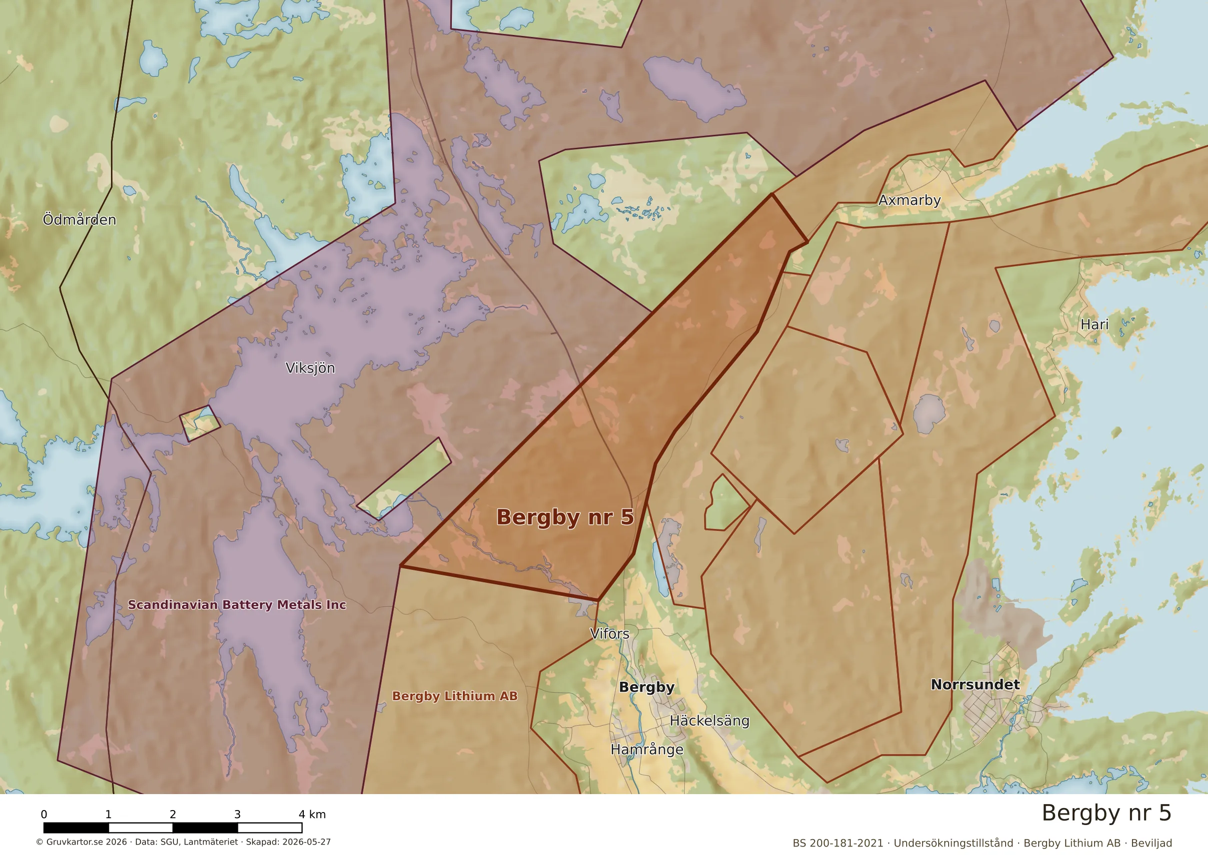 Närkarta över Bergby nr 5