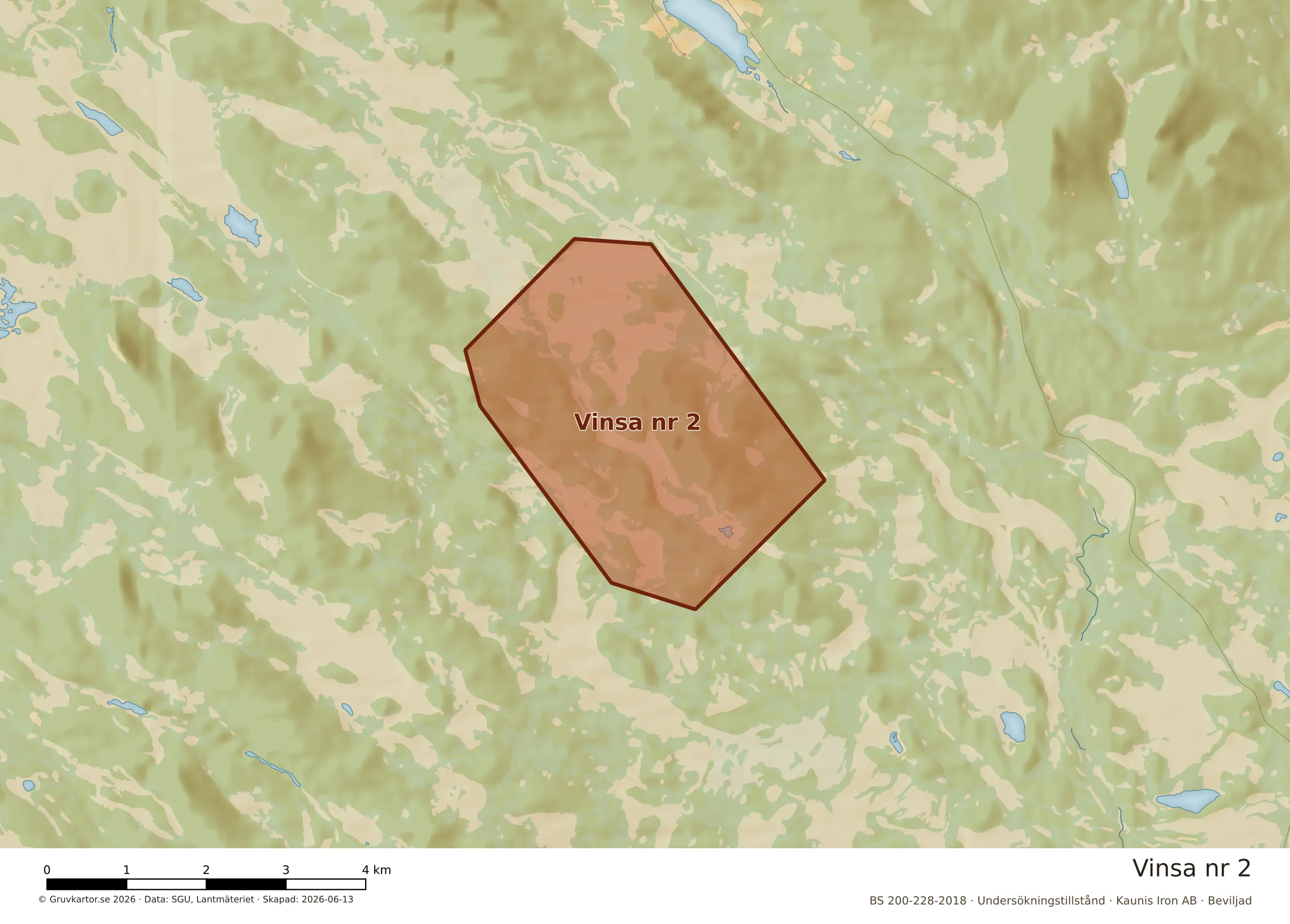 Närkarta över Vinsa nr 2