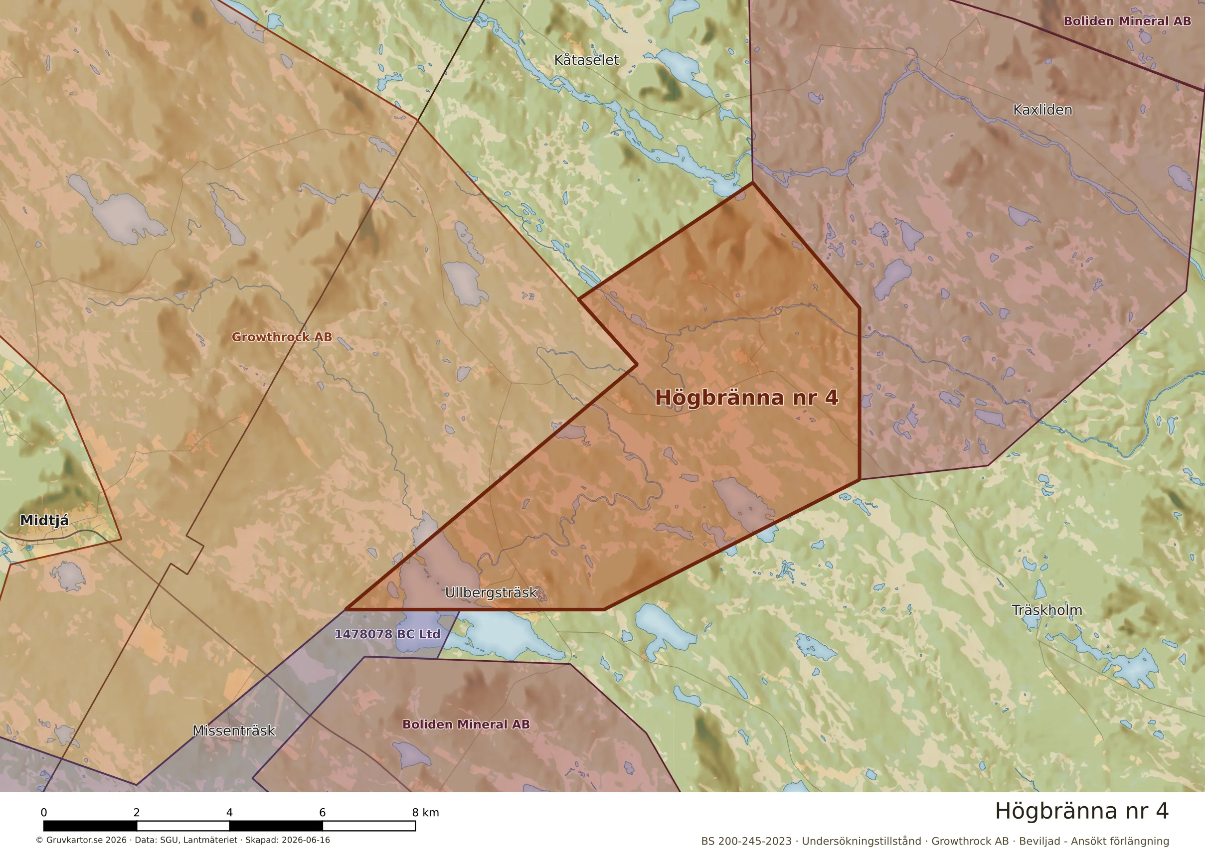Närkarta över Högbränna nr 4