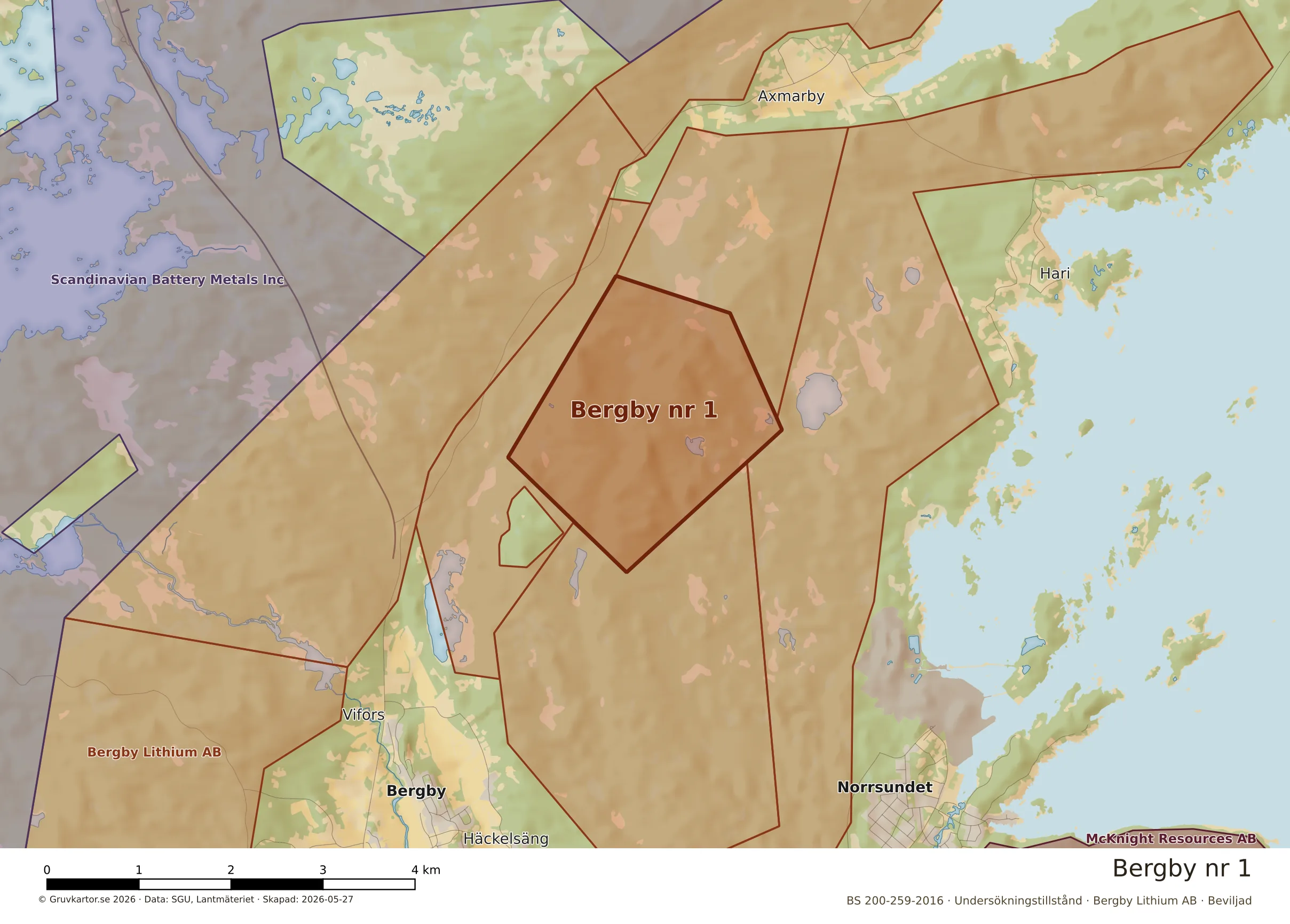 Närkarta över Bergby nr 1
