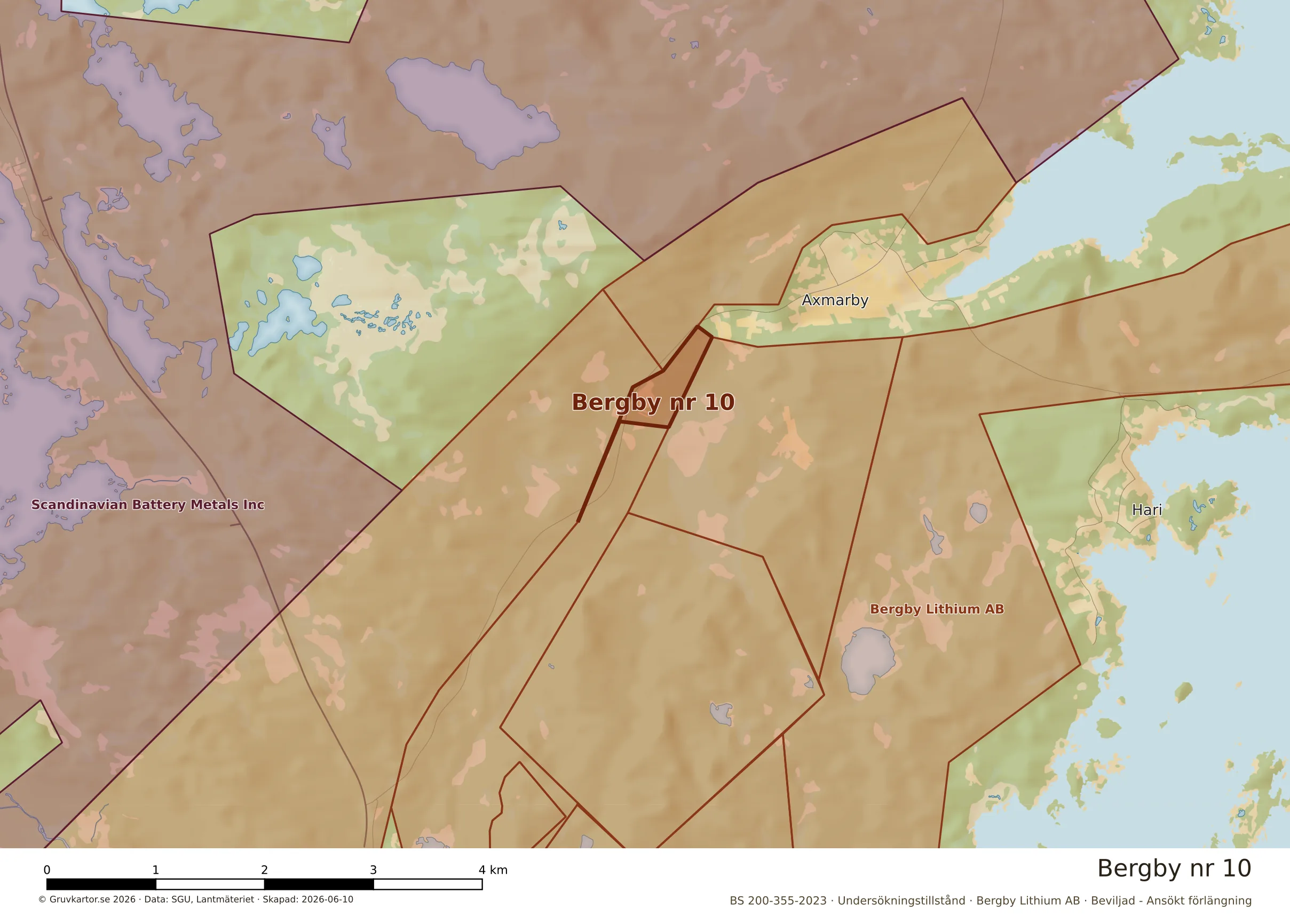 Närkarta över Bergby nr 10