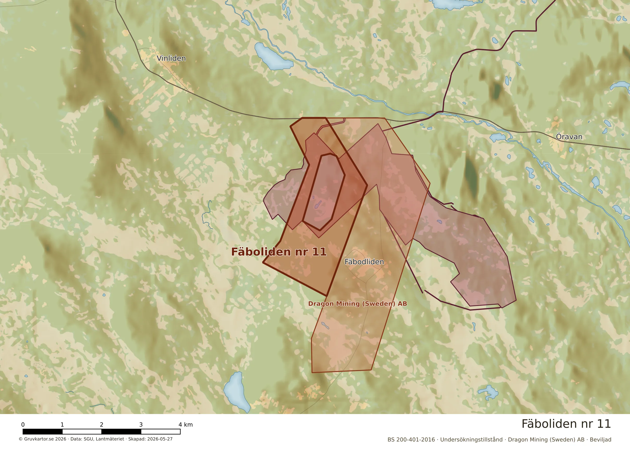 Närkarta över Fäboliden nr 11