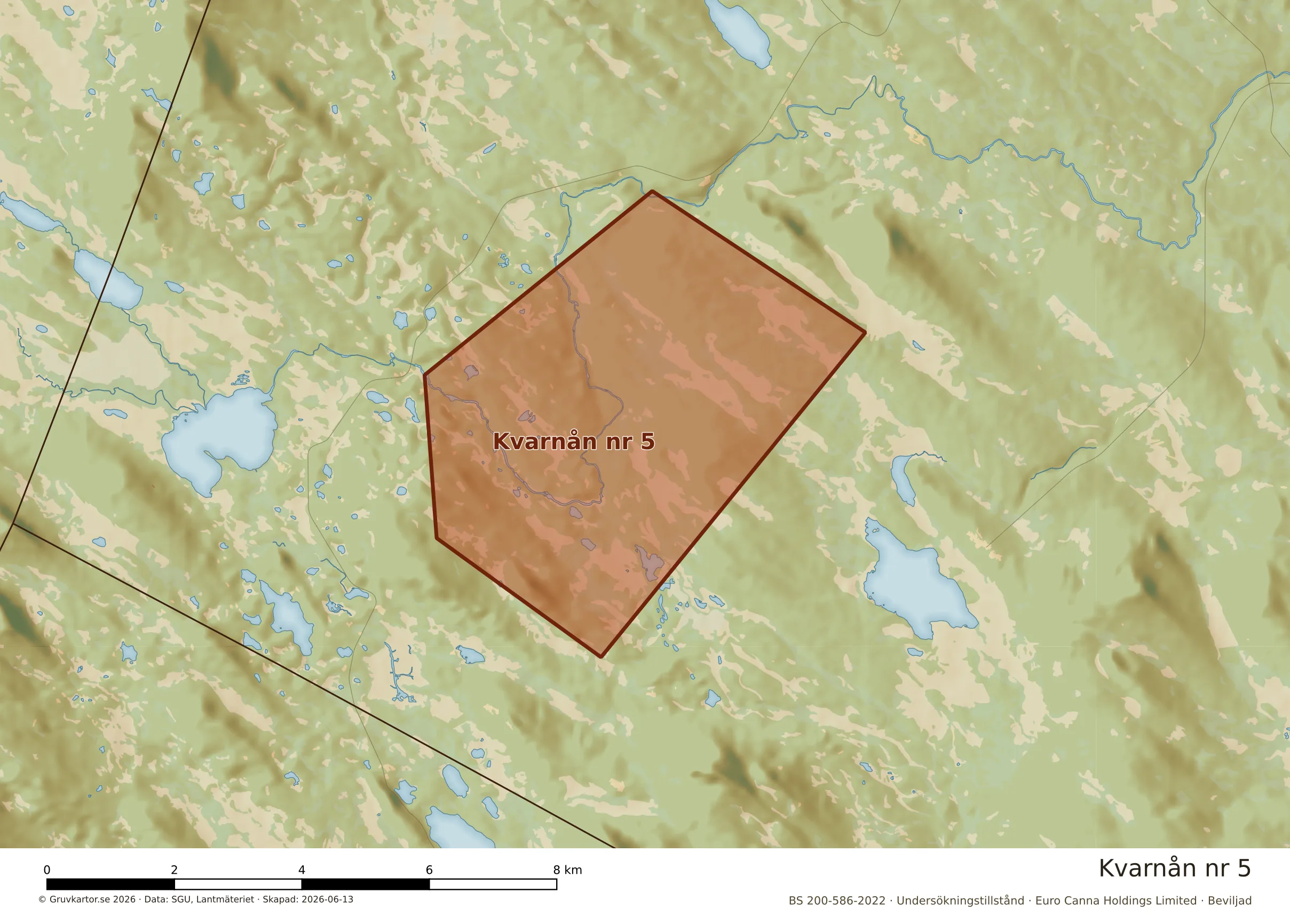 Närkarta över Kvarnån nr 5