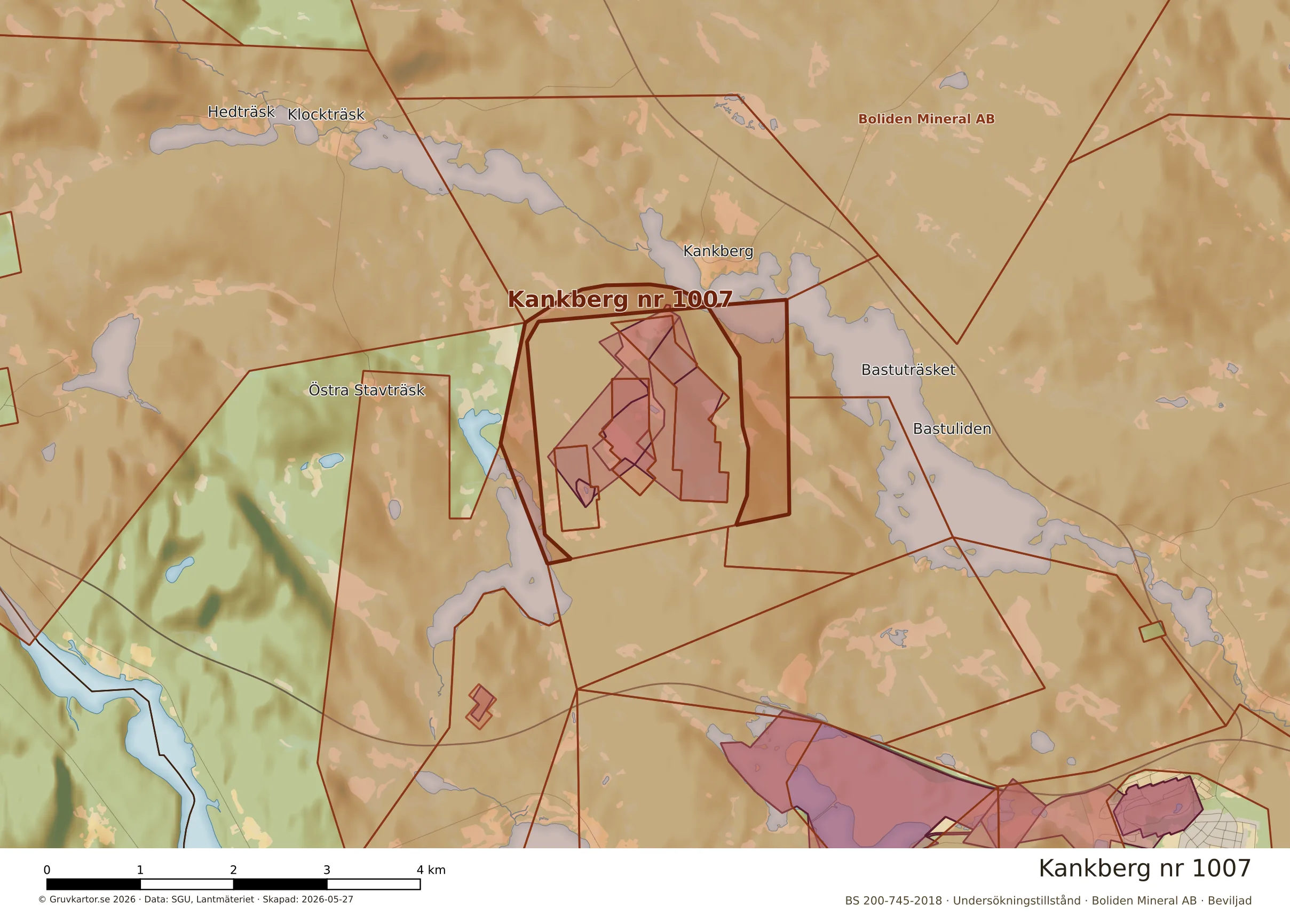 Närkarta över Kankberg nr 1007