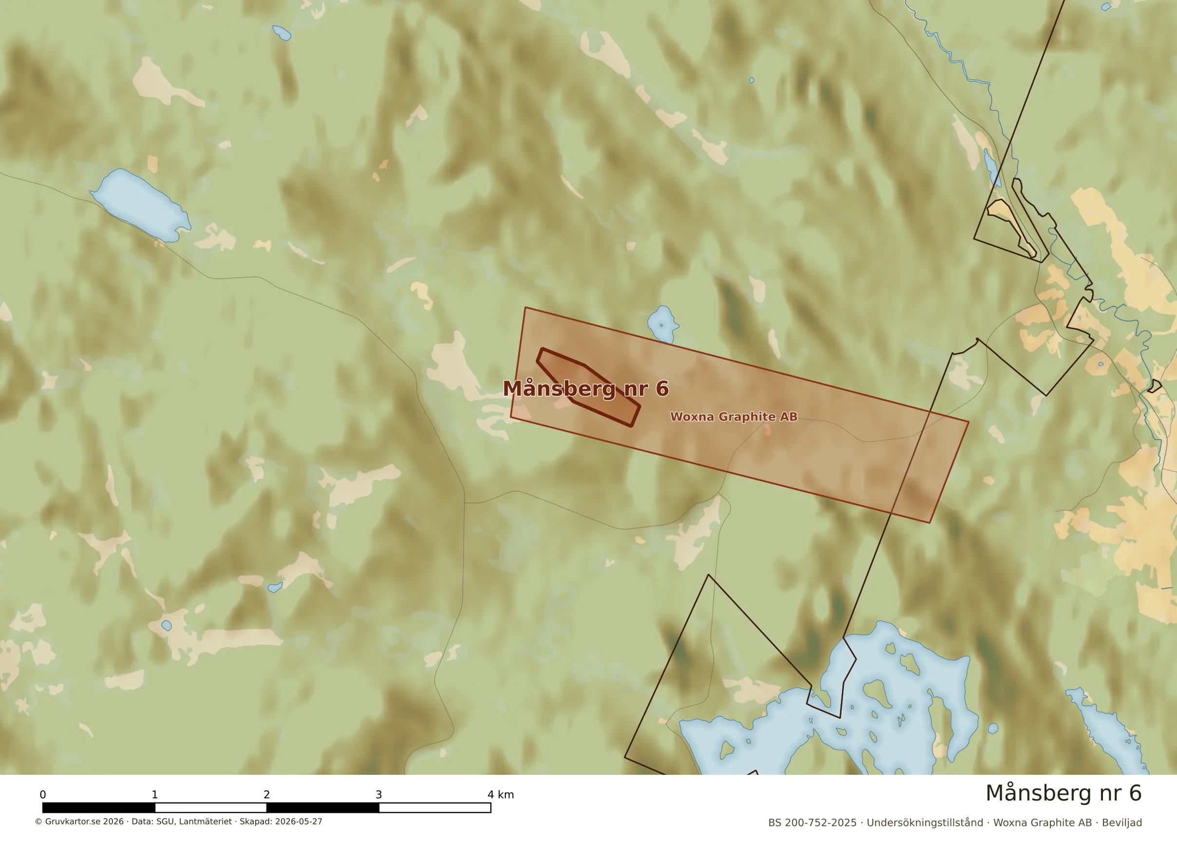Närkarta över Månsberg nr 6