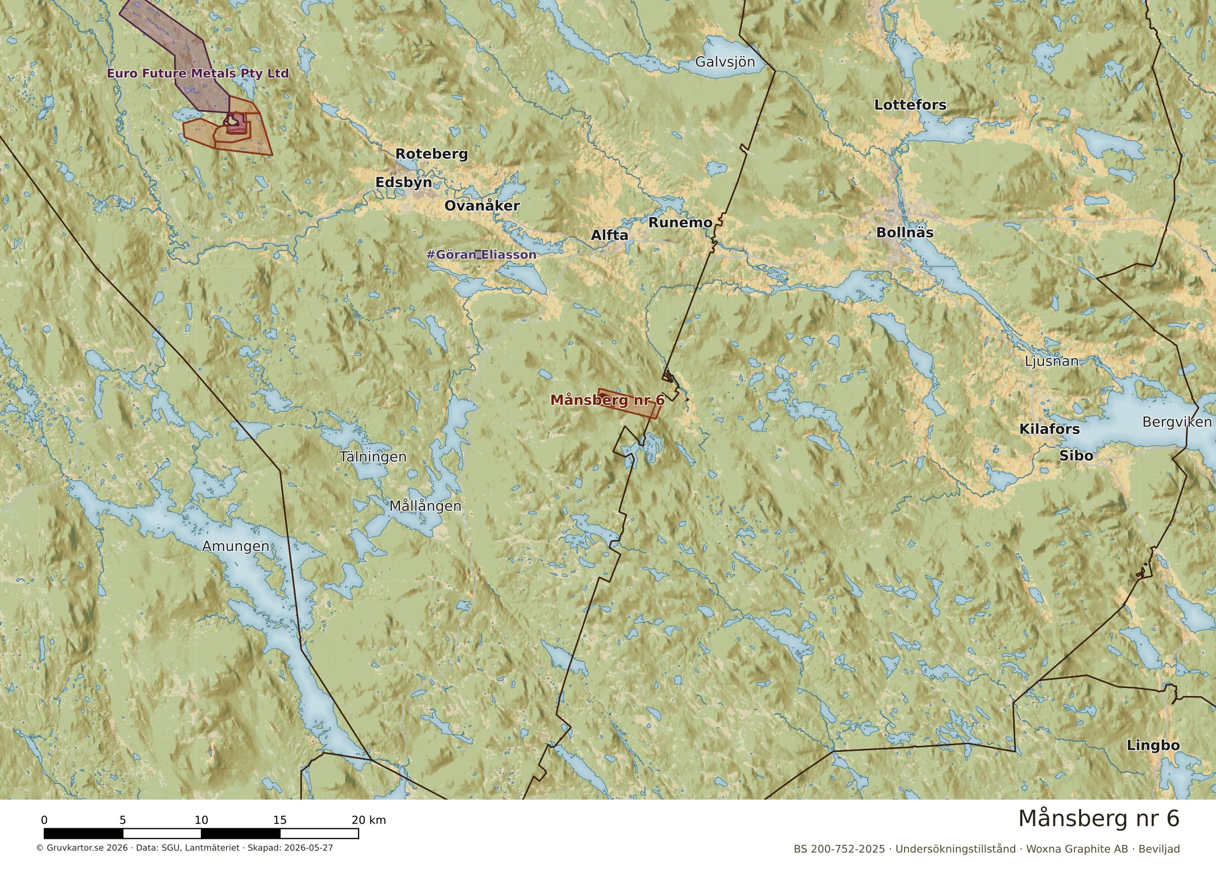 Översiktskarta över Månsberg nr 6 i sitt landskap