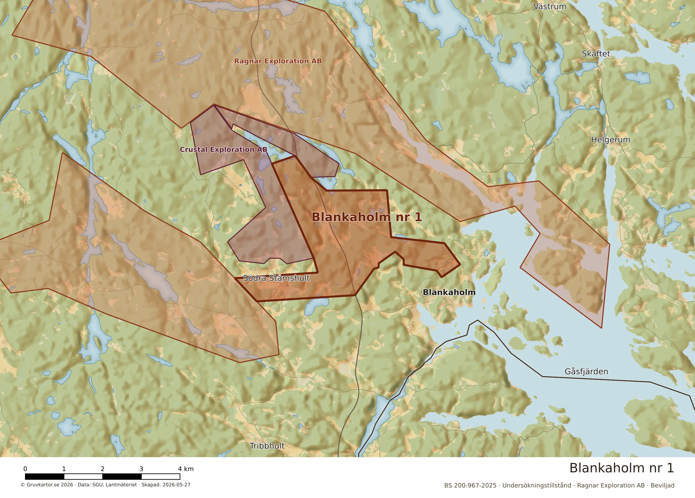Närkarta över Blankaholm nr 1